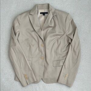 Brooks Brothers Cotton Tan Blazer Size 8